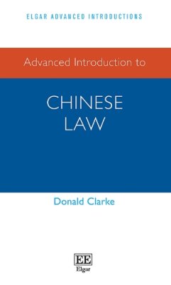 Advanced Introduction to Chinese Law.