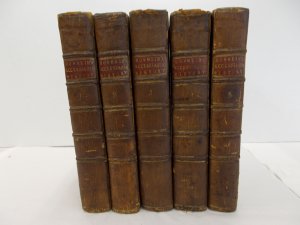 An Ecclesiastical History, Antient and Modern. Translated from the original Latin by Archibald Maclaine. Second edition. 5 vols. London, A. Millar, 1758.