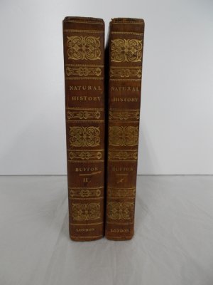 Buffon's Natural History Abridged. A New Edition. With engraved titles and 98 engraved plates by S. Davenport and others. 2 vols. London, printed for the editor sold by T. Tegg, 1821.