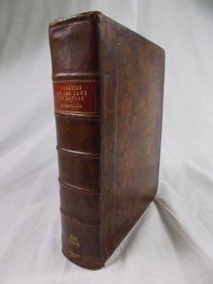 A Treatise of the Laws of Nature. Made English from the Latin by John Maxwell. London: Printed by R. Phillips, 1727.