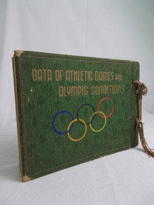 Data of Athletic Games and Olympic Conditions. Tokyo Miyuu Shinbunsya: Tokyo, 1936..