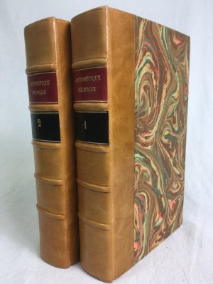 Arithmetique Politique, Addressee aux Societes Oeconomiques etablies en Europe, deux volumes, La Haye : Chez Pierre-Frederic Gosse, 1775..