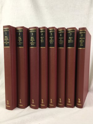 The Works of Thomas Robert Malthus. Edited by E.A. Wrigley and David Souden. Vols. 1-8. London, William Pickering, 1986.