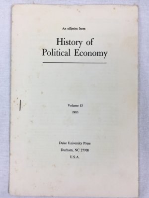 Turgot's Place in the History of Economic Thought: a bicentenary estimate. Durham, NC, Duke University Press, 1983.