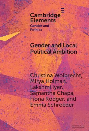 Gender and Local Political Ambition.