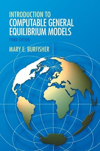 Introduction to Computable General Equilibrium Models.