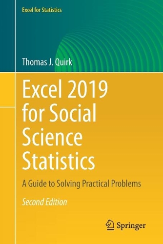 Excel 2019 for Social Science Statistics
