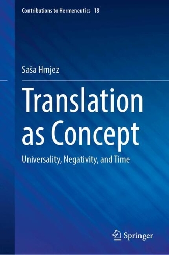 Translation as Concept