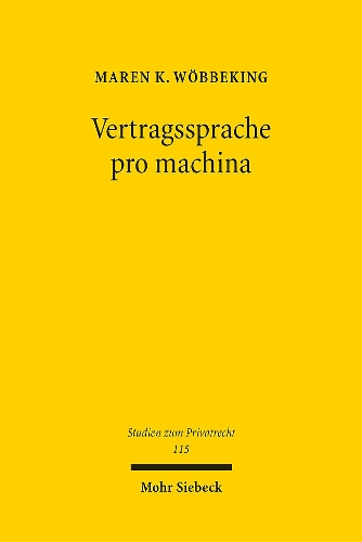 Vertragssprache pro machina
