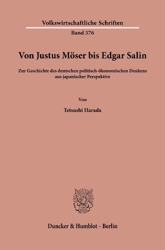 Von Justus Moeser bis Edgar Salin