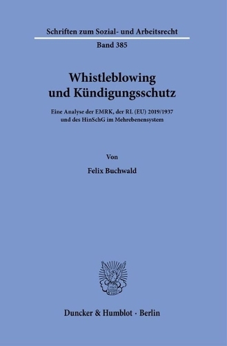 Whistleblowing und Kuendigungsschutz