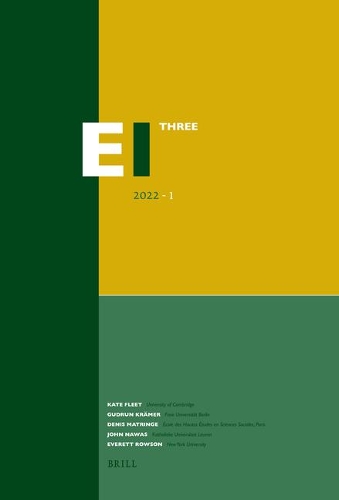 Encyclopaedia of Islam - Three 2022-1.