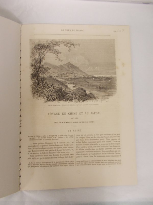 Voyage en Chine et au Japon, 1857 - 1858