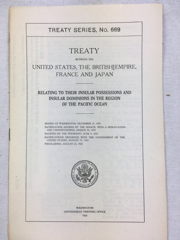 Treaty between the United States, the British Empire, and France and Japan