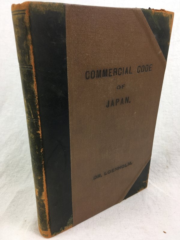 The Commercial Code of Japan and the Law concerning its Operation. Fifth edition. Yokohama, Kelly & Walsh, 1911.