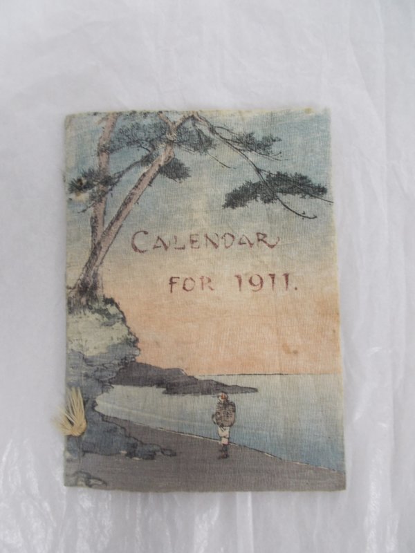 Calendar for 1911. Tokyo, T. Hasegawa, 1909.