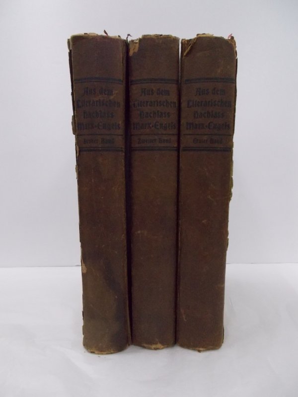 Aus dem literarischen Nachlass von Karl Marx und Friedrich Engels 1841 bis 1850. 3 Baende. 4. Aufl. Berlin und Stuttgart: J. H. W. Dietz Nachf. G.m.b.H. 1923.