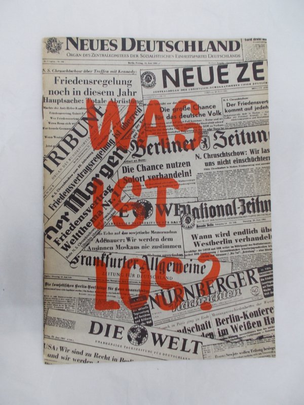 Was ist los? 10 Fragen und Antworten zu einem lebenswichtigen Thema. Berlin, 1961.