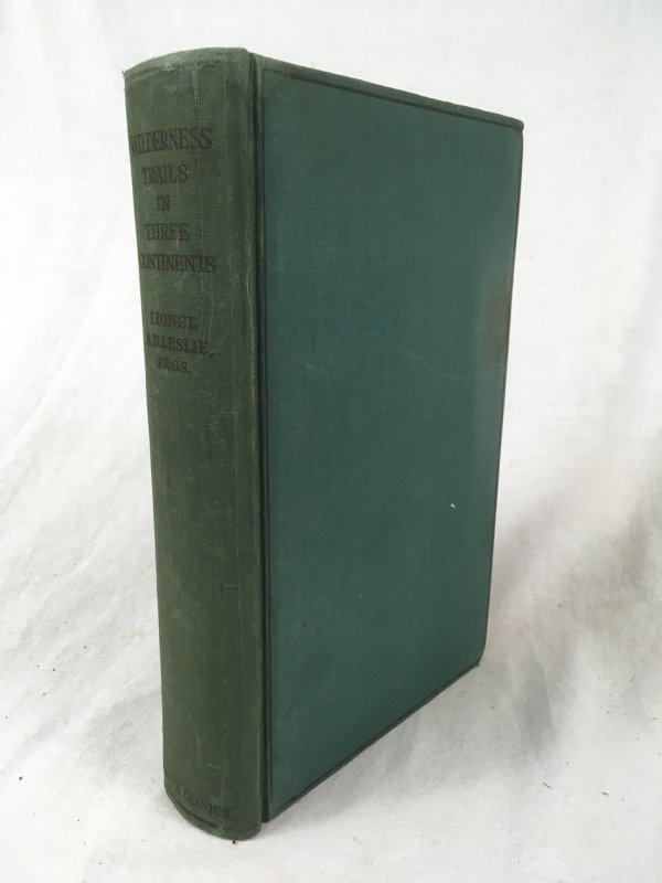 Wilderness Trails in Three Continents. London, Health Cranton Limited, 1931..