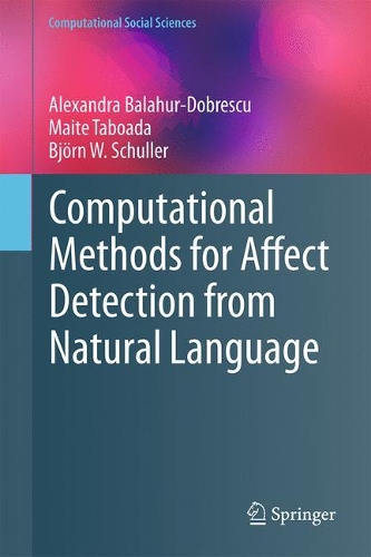 Computational Methods for Affect Detection from Natural Language. 1st ed. 2024