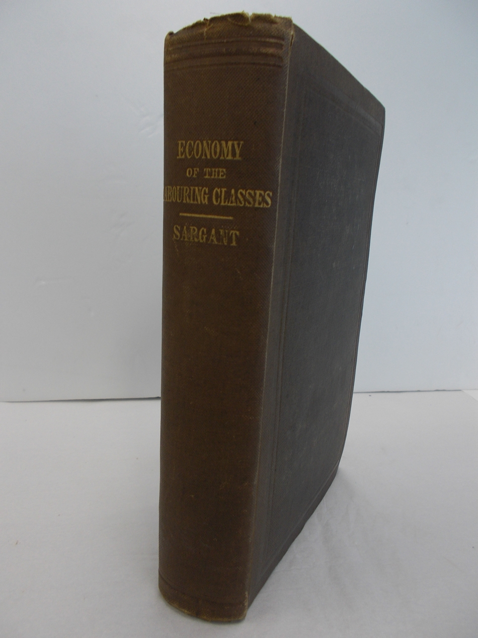 Economy of the Labouring Classes. London: Simpkin, Marshall, and Co., 1857.