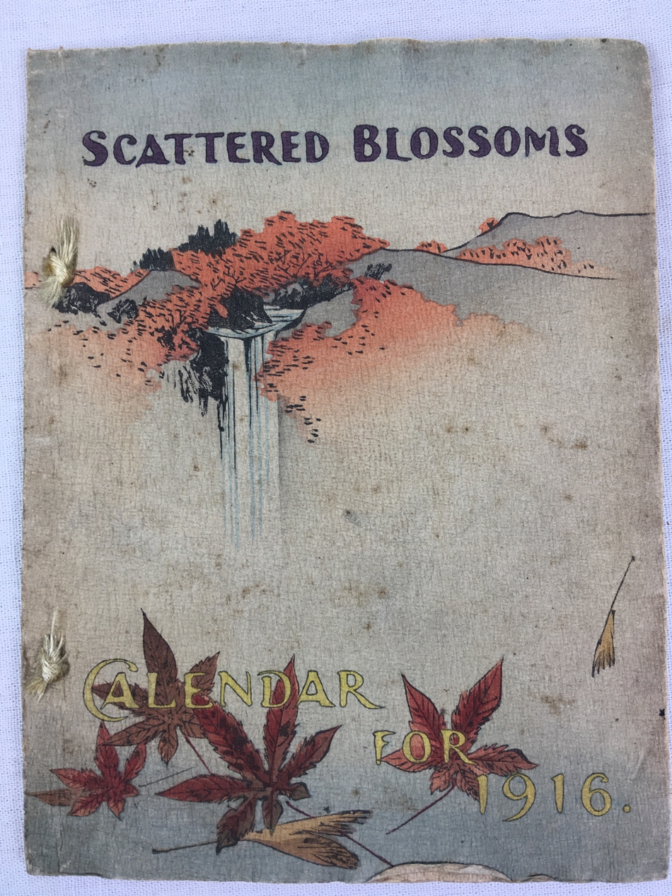 Scattered Blooms. Calendar for 1916. Tokyo, [1916].