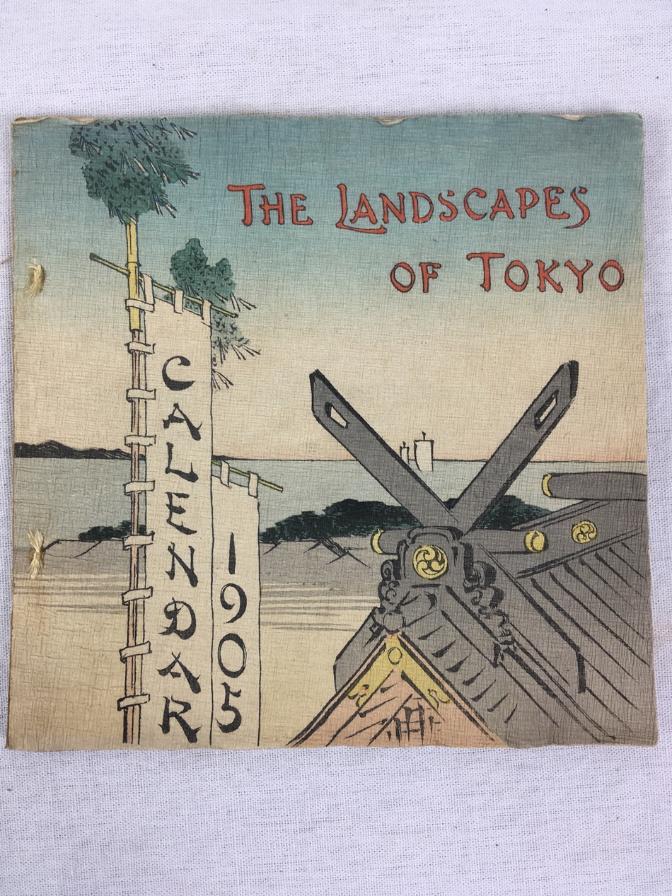 The Landscapes of Tokyo, Calendar 1905, Tokyo, 1905.