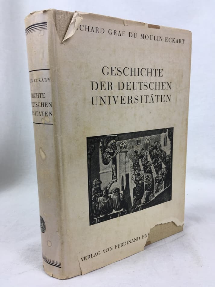 Geschichte der Deutschen Universitaeten, Stuttgart, Verlag von Ferdinand Enke, 1929.