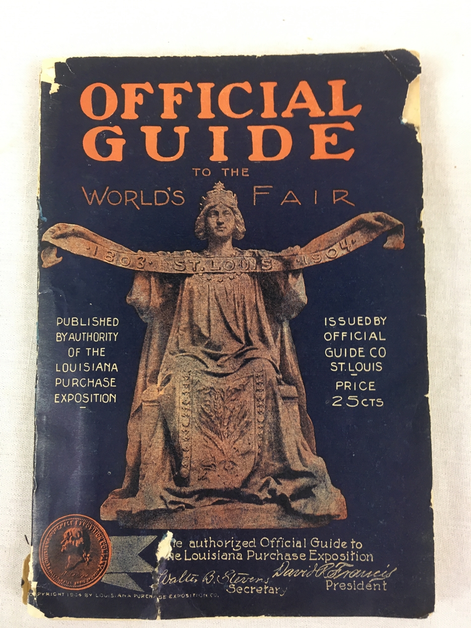 Official Guide to the Louisiana Purchase Exposition at the City of St. Louis, State of Missouri, April 30th to December 1st, 1904. St. Louis: the Official Guide Co., 1904..